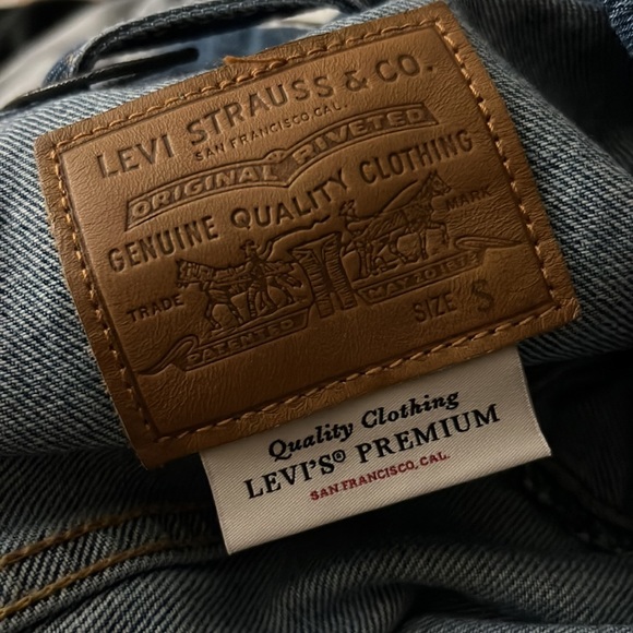 Levis 90’s Trucker Jacket Deconstructed Indigo A1743-0005 - Picture 7 of 14